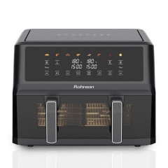 Rohnson R-2864 Air Fryer με Διπλό Αποσπώμενο Κάδο 10.4lt Μαύρο Rohnson R-2864 Air Fryer με Διπλό Αποσπώμενο Κάδο 10.4lt Μαύρο